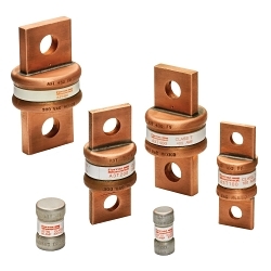 Mersen Amp-Trap® A3T200 Current Limiting Low Voltage Fast Acting Fuse, 200 A, 300 VAC/160 VDC, 50/200 kA Interrupt, T Class, Cylindrical Body