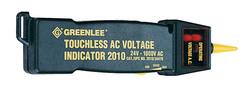Greenlee® 2010 Touchless Voltage Indicator, 1000 VAC, LED/Audible Alarm Indicator, CAT III 1000 V