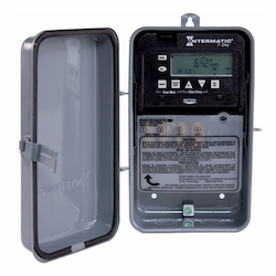 Intermatic® ET1705CR ET1700 Electronic Timer Switch, 1 min to 6 days 23 hr 59 min Setting, 120/277 VAC, 1, 2 hp, 1NO 1 Form A SPST Contact, 1 Poles