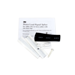 3Mâ„¢ 5301 5300 Splice Kit, 0 to 1000 VAC, 10 to 4 AWG Conductor, 3.4 in L Splice, EPDM Rubber