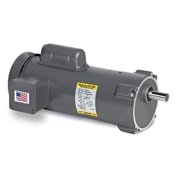 Baldor-Reliance GLP3330 Continuous-Duty Fixed Speed AC Gearmotor, 115/208/230 VAC, 1/3 hp, 30:1 Gear Ratio, 1725/1800 rpm Max, 320 in-lb Torque