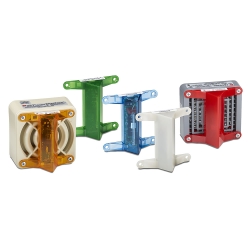 Federal Signal Visalert® VALS-120C Triangular Warning Strobe Light, 120 VAC, Strobe Tube Lamp, Surface Mount, Clear, Polycarbonate Housing, CSA Certified|UL Listed
