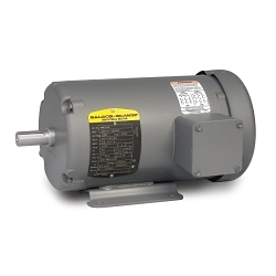 Baldor-Reliance MM3550 AC Motor, IP54, TEFC Enclosure, 1-1/2 hp, 208/230/460 VAC, 60 Hz, D80 Frame, 3450 rpm Speed, B3 Base/F2 Foot Mount