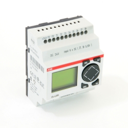 ABB 1SVR440711R0100 CL Series Non-Expandable Programmable Logic Relay, 24 V DC Supply, 8 Inputs, 4 Outputs, Digital Input, Relay Output