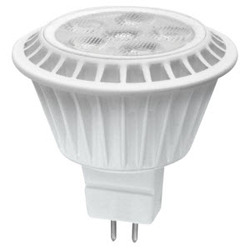 TCP® L50MR16D2530KFLCQ Reflective Lamp, 6.5 W, 50 W Incandescent Equivalent, GU5.3 LED Lamp, MR16 Shape, 470 Lumens