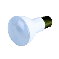 TCP® LED2W1383V2 Decorative Non-Dimmable LED Elevator Lamp, 2 W, 20 W Incandescent Equivalent, BA15s Lamp Base, 1383 ELEV Shape, 12 V AC