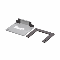 B-Line 66-12LCP Closure Plate, 6 in W x 6 in H, For Use With NEMA 12/IP54 Hinged Latched Cover Lay-In Wireway, Steel, Gray