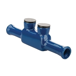 NSI Polarisâ„¢ ISW-3/0 ISW In-Line Splicer/Reducer, 1/0 to 3/0 AWG Aluminum/Copper Conductor, Plastisol