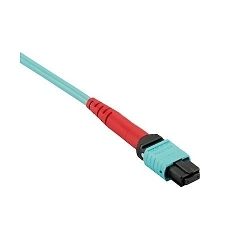 Panduit® QuickNet™ F9UYP5E5EAAF294 24-Fiber Indoor Small Diameter OS1/OS2 OFNP Singlemode Trunk Cable Assembly, MPO Jack End A, MPO Jack End B, 294 ft L, Yellow