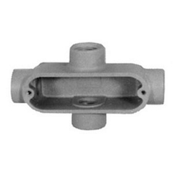 Appleton® UNILETS™ X100A Type X Conduit Outlet Body, 1 in Hub, Form 85, 11.8 cu-in, Pressure Cast Aluminum, Epoxy Powder Coated