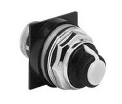 GE CR104PXP Heavy Duty Potentiometer Operator, For Use With 2 W Potentiometer with 1/4 in Dia x 2 in L Shaft, 600 VAC/VDC, 10 A, 2 W Power