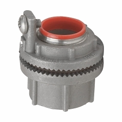 Crouse-Hinds Myers™ SSTG 1 Vibration Proof Ground Hub, 1/2 in Trade, 8 AWG Conductor, Thread Connection, 316 Stainless Steel