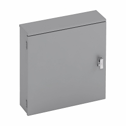 B-Line 12126 RTC Heavy Duty Hinge Telephone Cabinet, 12 in W x 6 in D, NEMA 3R/IP32 NEMA Rating, Steel