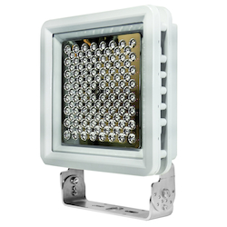 DuroSite® FLU76B5ANTNNGN Standard Floodlight, LED Lamp, 112 W Fixture, 347 to 480 VAC, Gray Housing