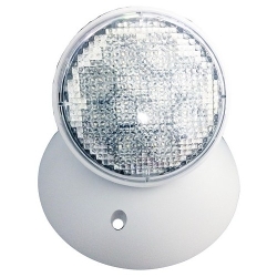 MORRIS 73116 Micro Square Head Remote Emergency Lamp Head, LED Lamp, 3.6 VAC, 1 Heads