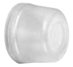 GE CR104PXB02C Protective Boot, For Use With Illuminated Pushbutton or Push-To-Test Pilot Light, Silicone, Clear