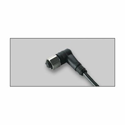 IFM Ecomat400® E18017 Cordset, M12x1 Angled Female Connector, 5 m L Cable, 4 Poles