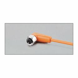 IFM Ecomat400® EVT006 Cordset, M12x1 Angled Female Connector, 25 m L Cable, 5 Poles