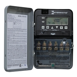 Intermatic® ET1725C ET1700 Electronic Timer Switch, 1 min to 6 days 23 hr 59 min Setting, 120/277 VAC, 1, 2 hp, 1NO 1 Form A SPST Contact, 1 Poles