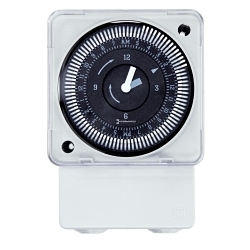 Intermatic® Grasslin® MIL72ASTUZ-120 Electromechanical Time Switch, 15 min to 24 hr Setting, 120 VAC, 1 hp, 2 hp, 1CO 1 Form C SPDT Contact, 1 Poles