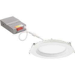 Juno® WF6 REG SWW5 90CRI MW M6 WF6 Downlight, 13 W Fixture, 120 to 277 V, Aluminum Housing