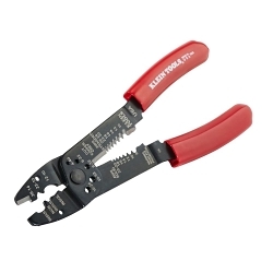Klein® 1001 Multi-Tool Electrician's Wire Stripper/Cutter, 22 to 8 AWG Stranded, 26 to 10 AWG Cable/Wire, 7 to 8 mm Shearing