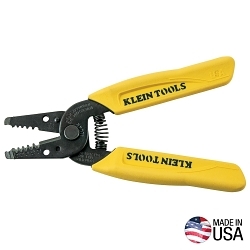 Klein® 11045 Insulated Wire Stripper/Cutter, 18 to 10 AWG Cable/Wire