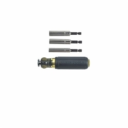 Klein® Switch Drive™ 32701 Switch Drive Handle 2 in Nut Driver, 2 in L Shaft, 1/4, 5/16 and 3/8 in Hex