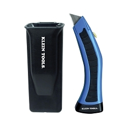 KleinĀ® Klein-KurveĀ® 44107 Heavy Duty Quick-Change Utility Knife, Retractable Blade, 7 in OAL