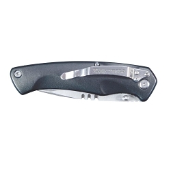 KleinĀ® 44217 Electrician's Pocket Knife With (2) Phillips Driver, 440A Stainless Steel Drop Point Blade, 3-3/8 in L Blade, Standard Edge, Yes