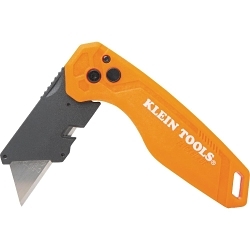 KleinĀ® 44302 Folding Utility Knife, Steel Blade, 1 Blades Included, 6.9 in OAL