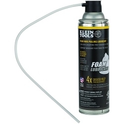 Klein® 51100 Wire Pulling Lubricant, 19 oz Aerosol Can, Foam Form, White, 1