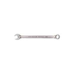Klein® 68509 Combination Wrench, 9 mm Wrench, 12 Points, 15 deg Offset, 6-1/8 in OAL, Forged Alloy Steel, Polished Chrome/Nickel Plated