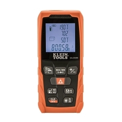 Klein® 93LDM65 Laser Reflection Distance Measurer, +/- 1/16 in Accuracy, (2) AAA Batteries, LCD Display