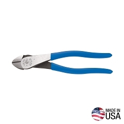 Klein® D2000-48 2000™ Angled Nose Heavy Duty Locking Cutting Plier, 0.813 in L x 1.188 in W x 0.813 in THK Jaw Tool Steel Jaw Short Jaw, 8 in OAL