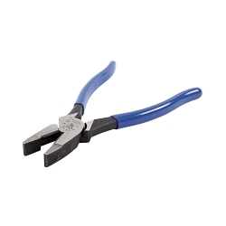 Klein® D2000-9NE Heavy Duty Lineman's Plier, 1-19/32 in L x 1-1/4 in W x 5/8 in THK Steel Jaw, Crosshatch Knurled Jaw Surface, 9.33 in OAL