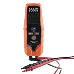 Klein® ET250 Digital Voltage Continuity Tester, 2 to 600 VAC/VDC, Digital LCD Display