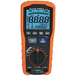 Klein® ET600 Digital Insulation Resistance Tester, 1000 VAC/VDC, 4000 Count LCD Display, CAT IV 600 V/CAT III 1000 V