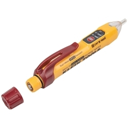 Klein® NCVT2P Dual Range Non-Contact Voltage Tester, 70 to 1000 V AC/12 to 1000 V AC Max Measurable