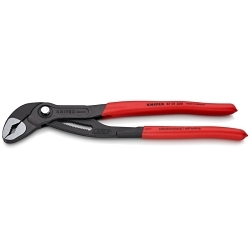 Knipex® Cobra® 87 01 300 SBA High-Tech Water Pump Plier, 60 mm Nuts Nominal, Chrome Vanadium Electric Steel Serrated Jaw, 300 mm OAL