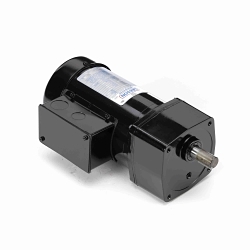 LEESON® 096068.00 PE350 Parallel Shaft Continuous Duty Gear Motor, 208 to 230/460 VAC, 0.25 hp, 85 rpm Max, 165 in-lb Torque
