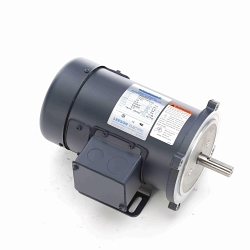 LEESON® 098002.00 C-Face SCR Rated DC Motor With Removable Base, 89 in-lb Torque, 1/4 hp Power Rating, 90 VDC, 2.5 A, 56C Frame, 1750 rpm Speed