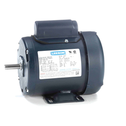 LEESON® 102014.00 4-Pole Continuous Duty AC Motor, TEFC Enclosure, 0.25 hp, 115/208 to 230 VAC, 60 Hz, 1 ph Phase, 48 Frame, 1725 rpm Speed, Rigid Base Mount