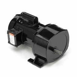 LEESON® 107011.00 P1100 Parallel Shaft Continuous Duty Gear Motor, 115/208 to 230 VAC, 0.33 hp, 42:1 Gear Ratio, 41 rpm Max, 461 in-lb Torque