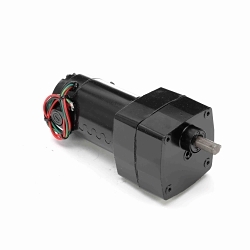 LEESON® M1115000.00 PZ Series Parallel Shaft Continuous Duty Gear Motor, 90 V DC, 0.05 hp, 90:1 Gear Ratio, 20 rpm Max, 100 in-lb Torque
