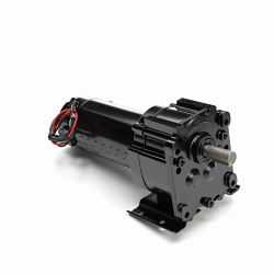 LEESON® M1125039.00 P300 Parallel Shaft Continuous Duty Gear Motor, 180 VDC, 0.13 hp, 35:1 Gear Ratio, 51 rpm Max, 130 in-lb Torque