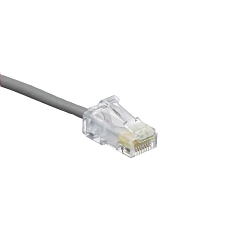 Leviton® 2721 3-Phase Grounding Cable Mount Locking Plug, 250 VAC, 30 A, 3 Poles, 4 Wires, Black/White