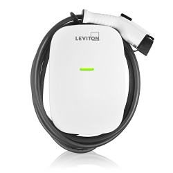 Leviton® EV320 EV Charger Charging Station, 208, 240 |V AC, 32 A, 18 ft Wire, NEMA 3R Enclosure