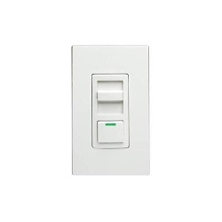 Leviton® Decora® IllumaTech® IPE04-1LZ 3-Way Electro-Mechanical Electronic Low Voltage Dimmer Switch, 120 VAC, 1 Pole, Standard On/Off Operation, Ivory/Light Almond/White