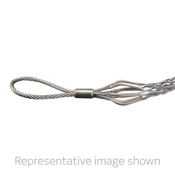 Leviton® L8519-100 Pulling Grip Wire Mesh, 2.50 to 3.50 in Cable, 27 in L Mesh, 4480 lb Load, Galvanized Steel